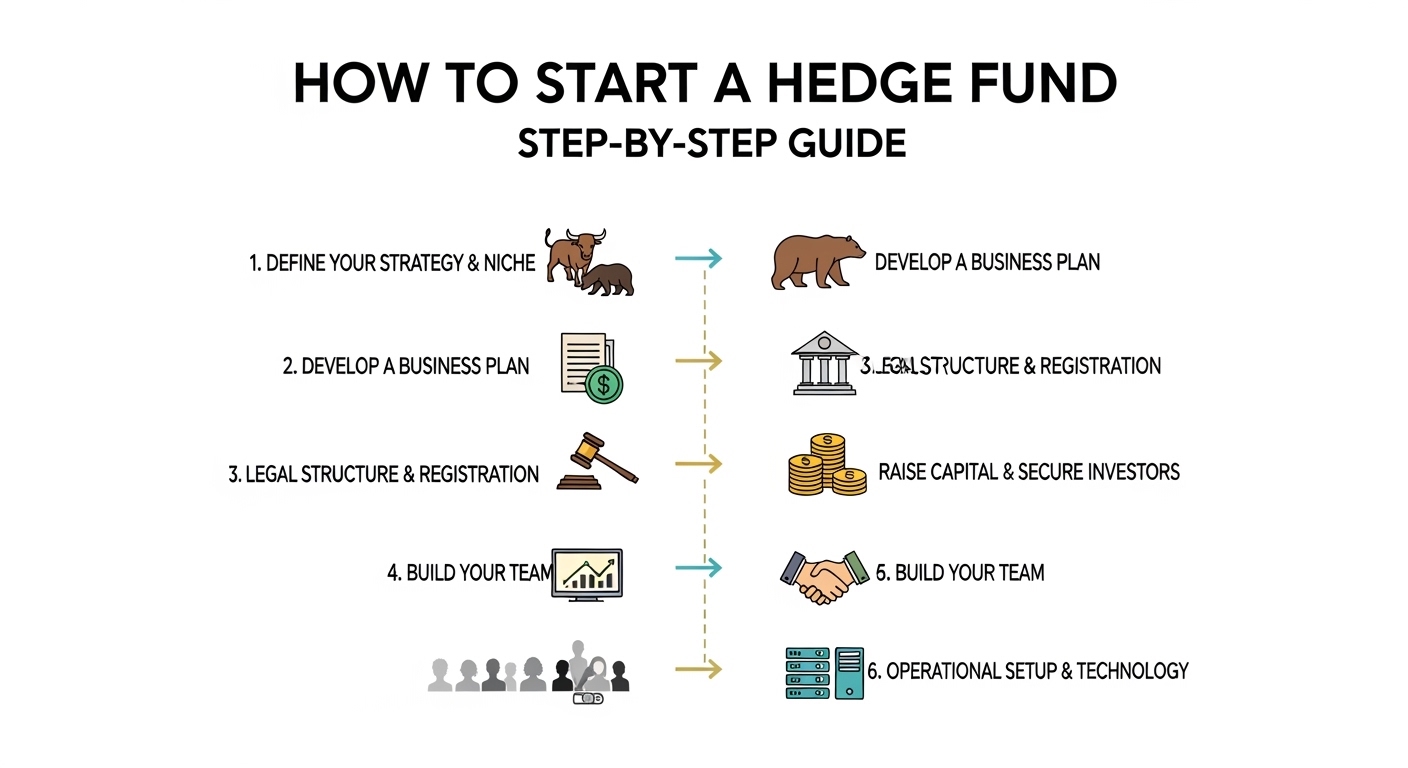 How to Start a Hedge Fund Step-by-Step Guide